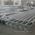 Galvanized steel street light pole